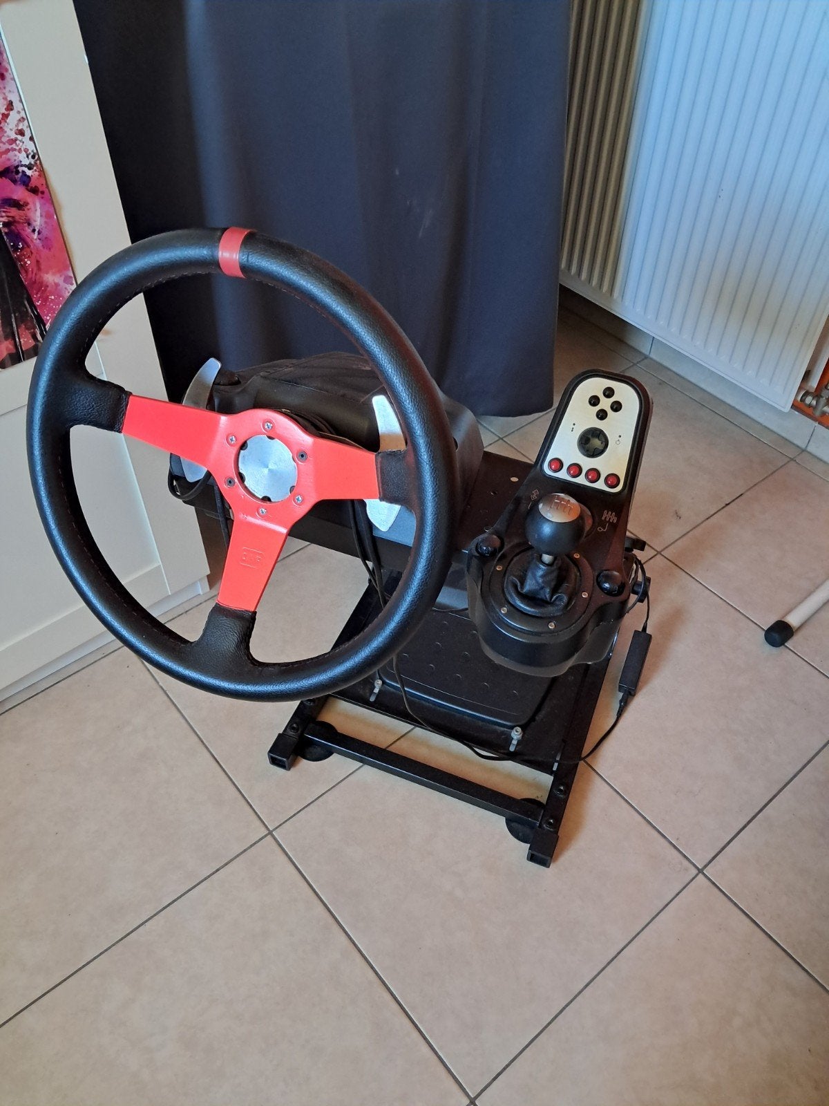 g27 logitech stuur met pedalen., Computers en Software, Ophalen, Zo goed als nieuw, Logitech