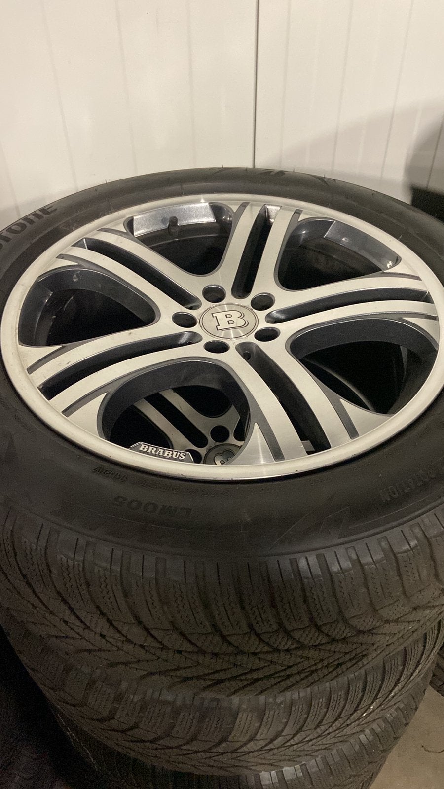 Jantes BRABUS Mercedes GL d'origine — 20 pouces, Autos : Pièces & Accessoires, Pneus hiver, Pneu(s), Enlèvement, 20 pouces