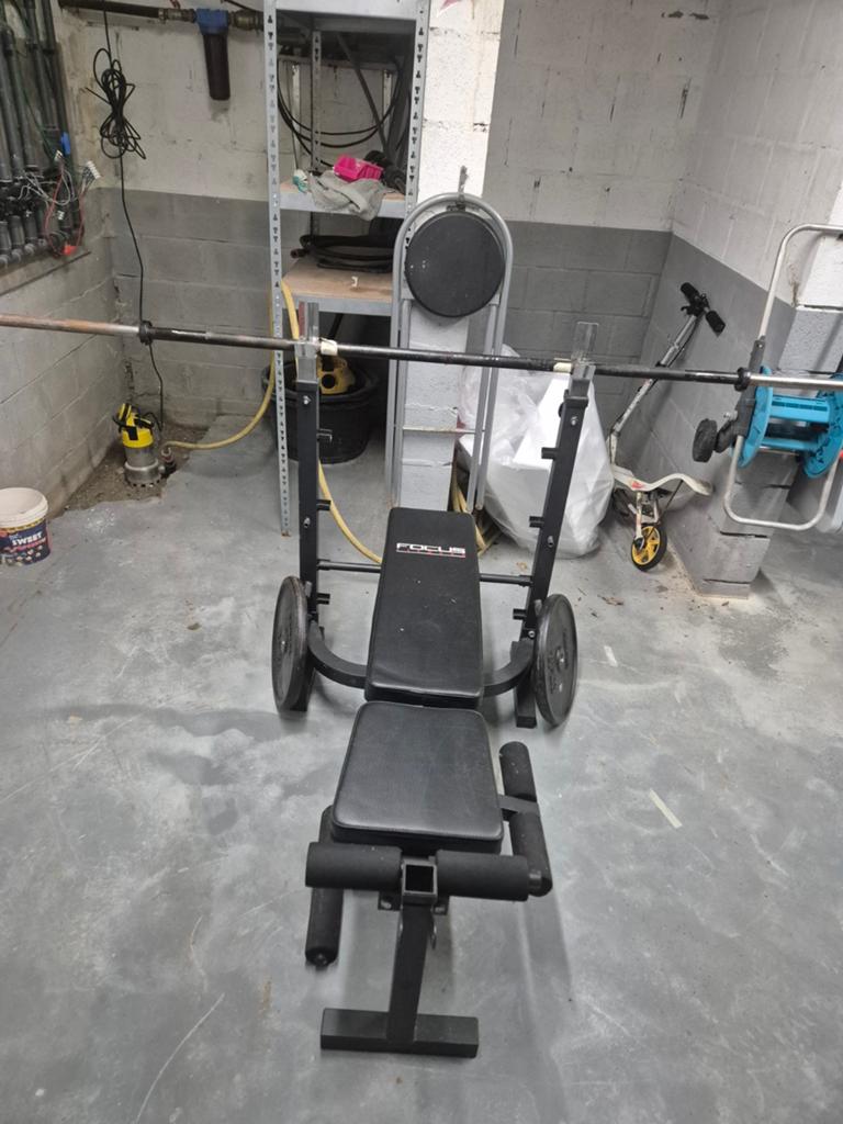 Halterbank, Sport en Fitness, Fitnessmaterialen, Ophalen