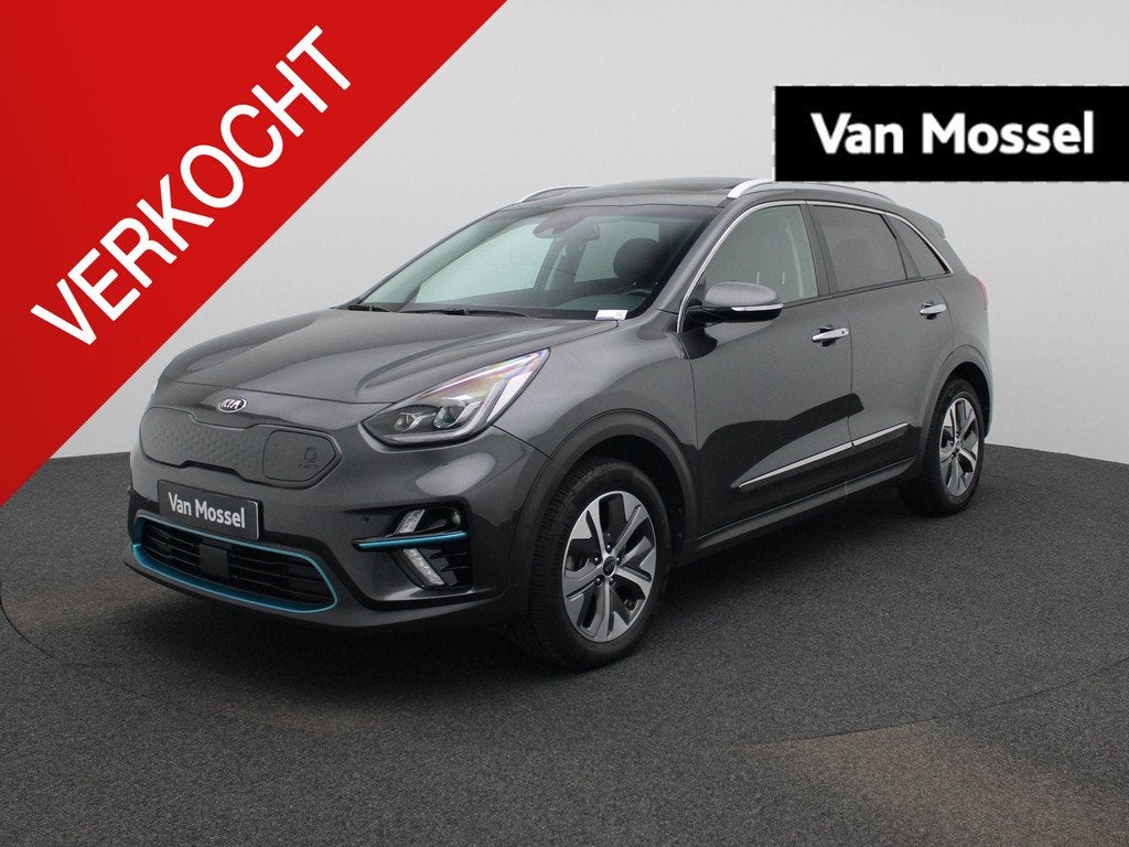 KIA Niro e-Niro 150kW More 64kWh | LED | CARPLAY | NAVI, Auto's, Kia, Stof, Gebruikt, 5 zetels, 5 deurs