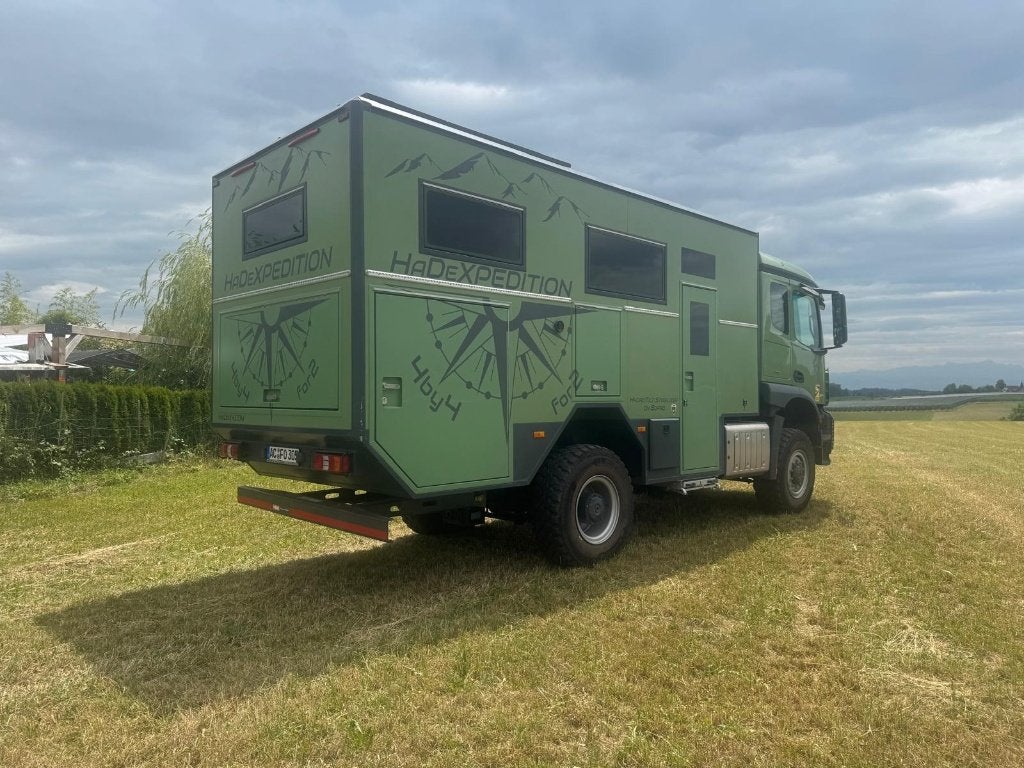 Mercedes-Benz Arocs 4x4, Caravanes & Camping, Mercedes-Benz, Automatique, ABS, Chauffage liquide