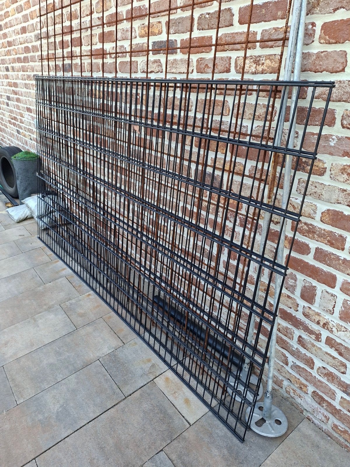 draad panelen staal, Tuin en Terras, Ophalen