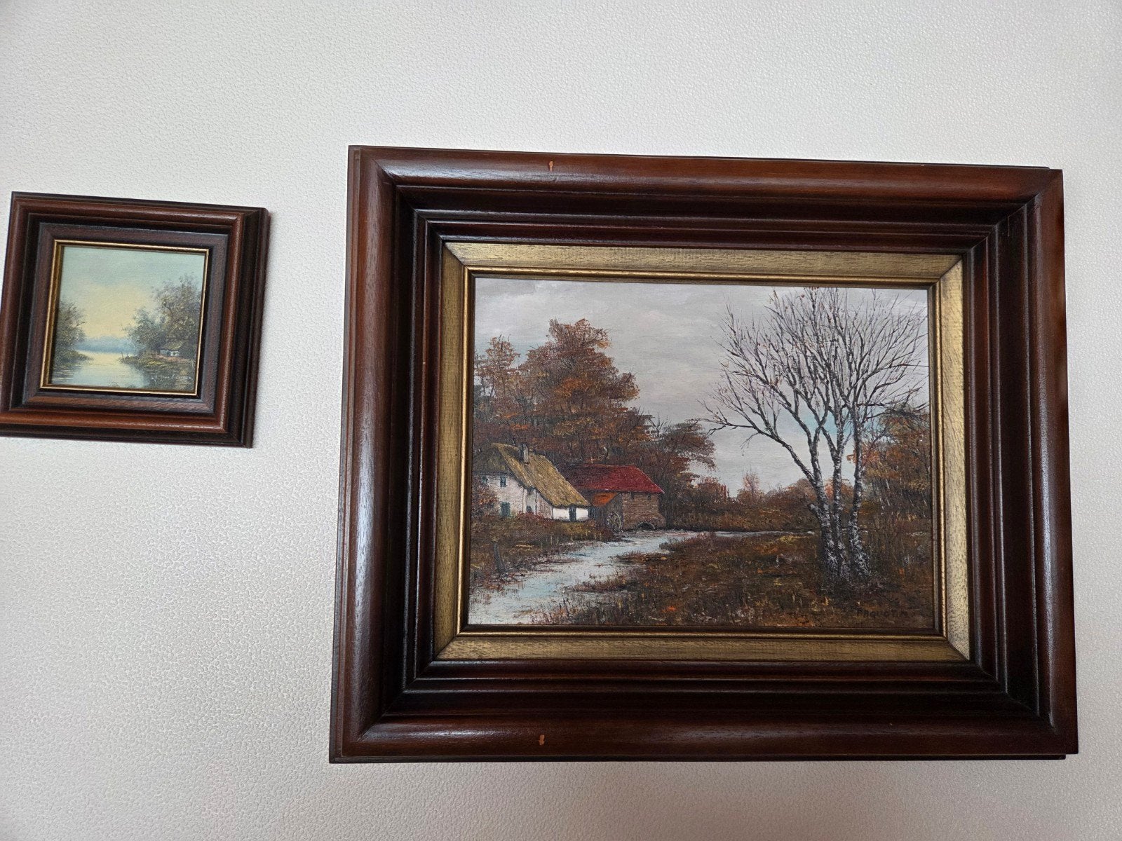 kleine landschappen, Ophalen