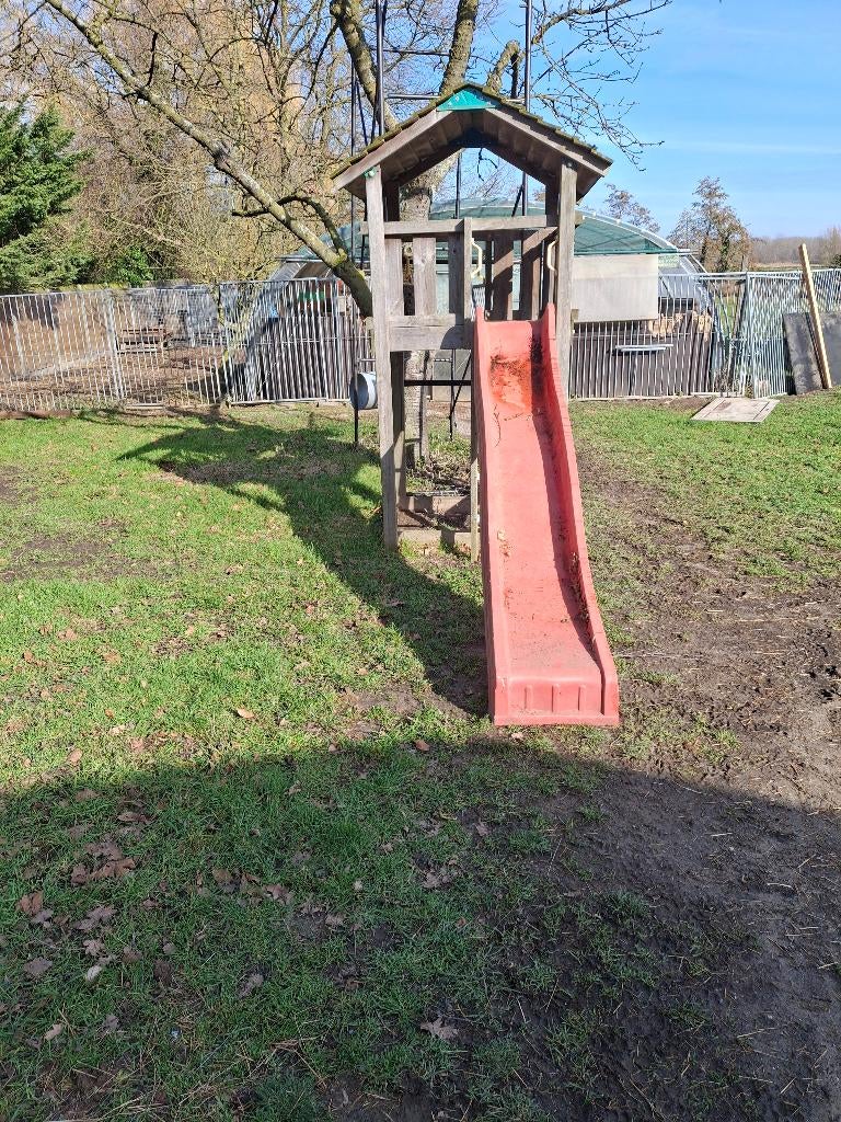 Playhouse avec toboggan, Enlèvement, Utilisé, Balançoire, Partie complémentaire