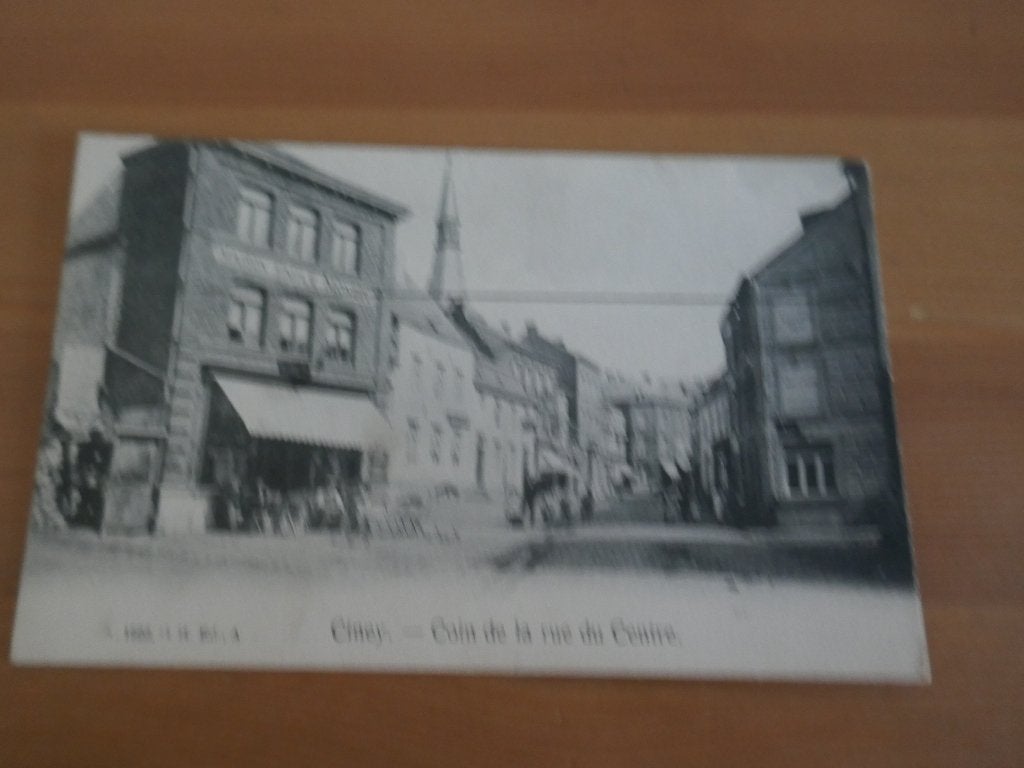 ciney coin de la rue du centre, Collections, Envoi, Affranchie, Namur