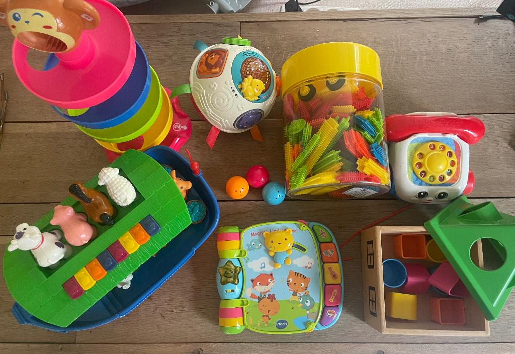 VTech baby-en peuterspeelgoed, Ophalen, Zo goed als nieuw, Ontdekken, Met licht