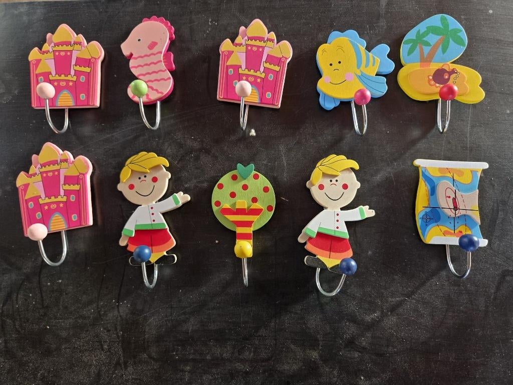 kinder kapstokken, Kinderen en Baby's, Ophalen, Zo goed als nieuw, Kapstokje