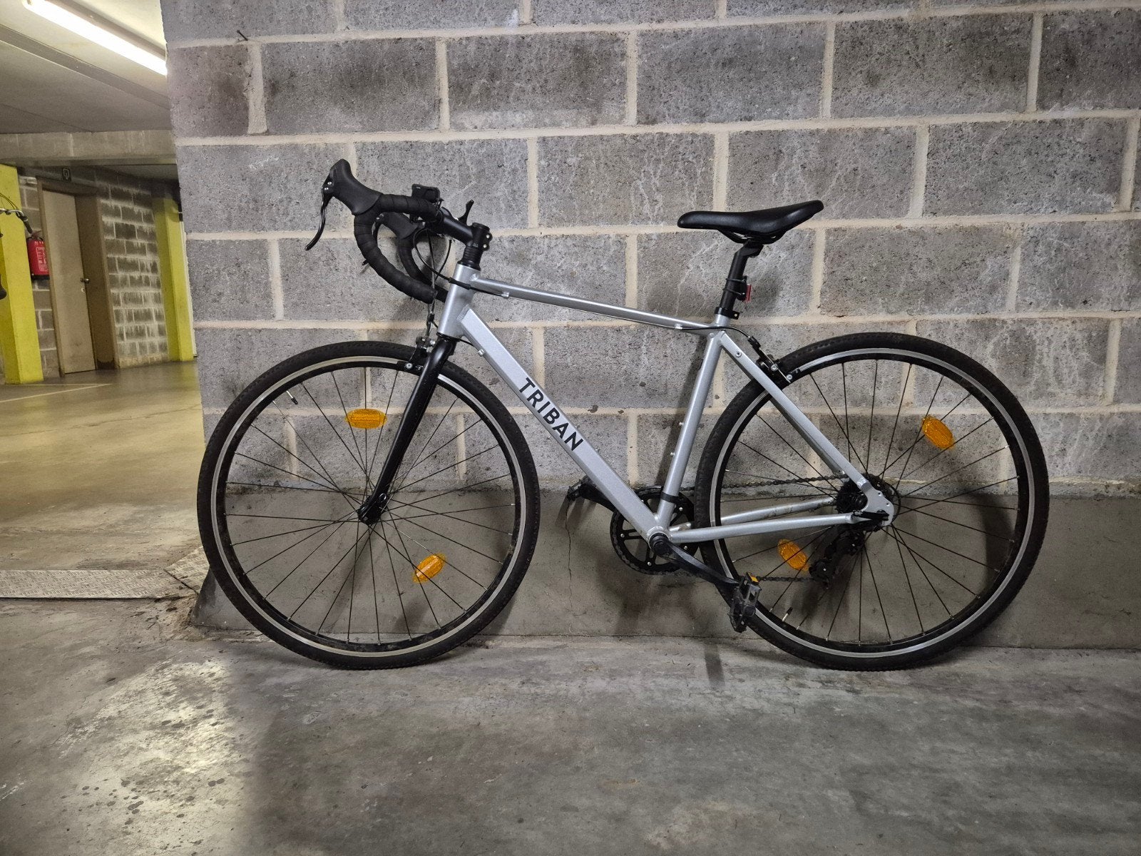 Gavelbike Triban RC 100 (Decathlon), Fietsen en Brommers, Fietsen | Heren | Sportfietsen en Toerfietsen, Zo goed als nieuw, Minder dan 10 versnellingen