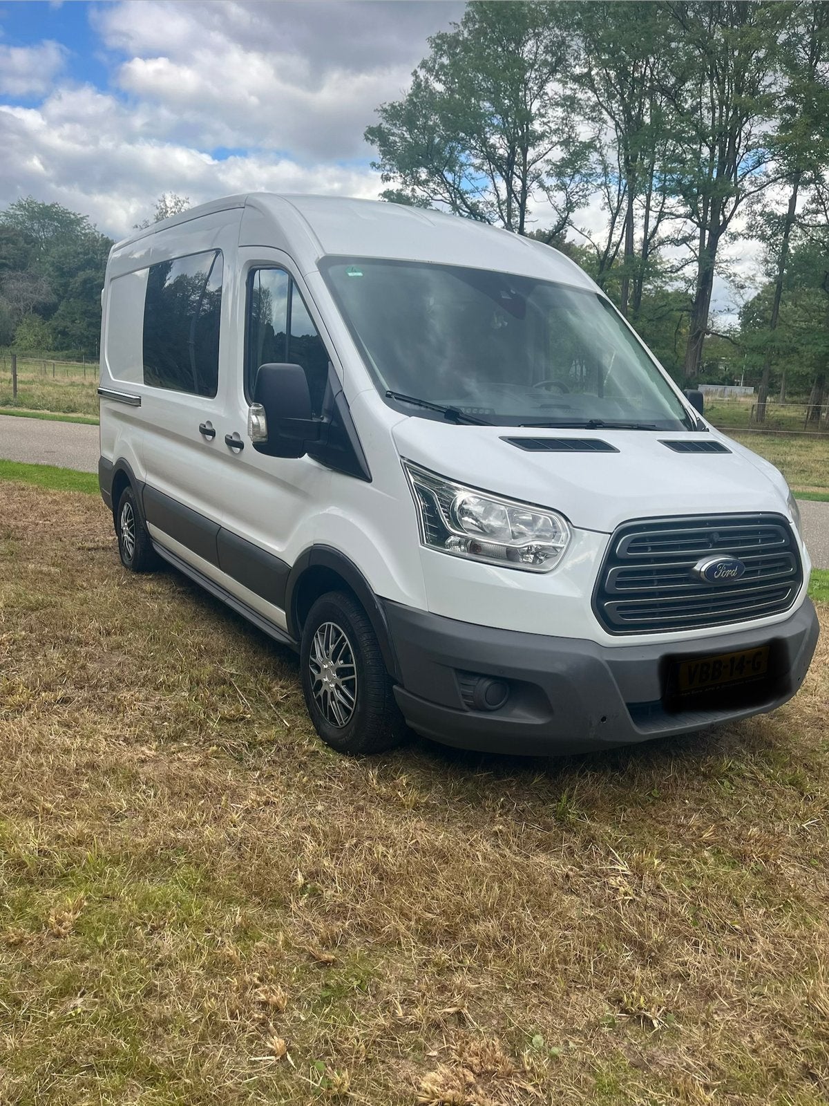 Ford transit 2.0 TDCI dubbelcabine 2019 190pk nette bus!!!, Autos, Achat, Euro 6, Conduite autonome, 5 portes