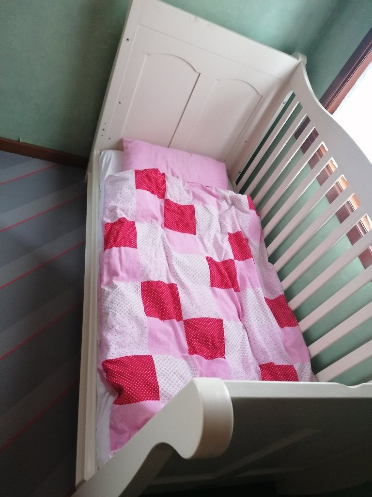 Babybed Théophile & Patachou 70 x 140 cm, Kinderen en Baby's, Ophalen, Zo goed als nieuw, Overige typen