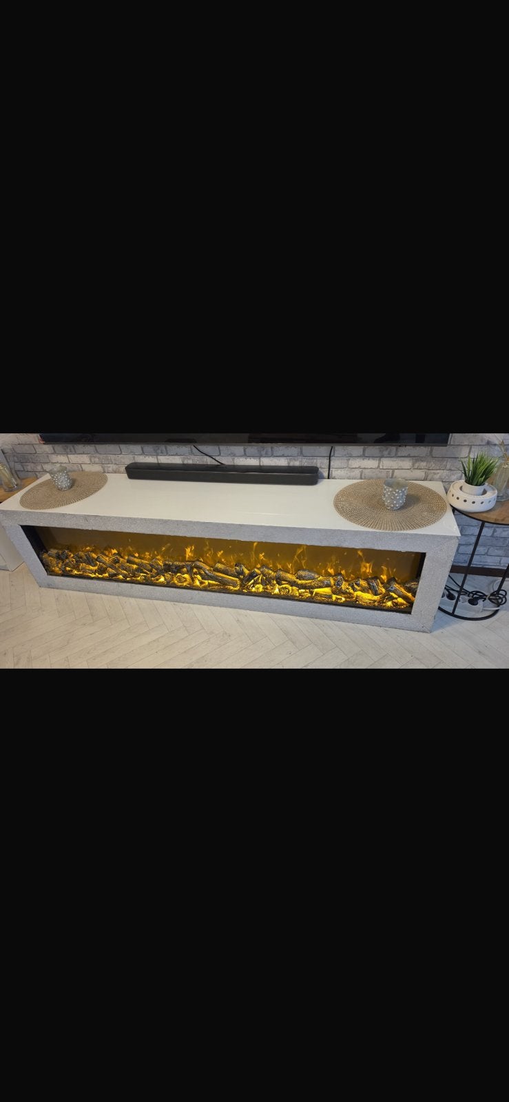 Luxe Camine met LED, Ophalen, Zo goed als nieuw