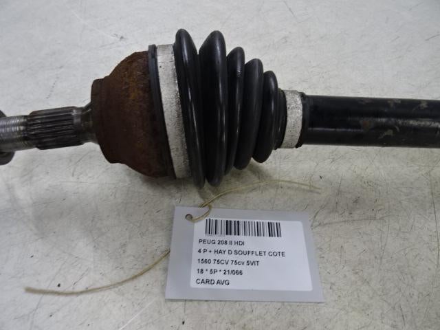 CARDAN AVANT GAUCHE (TRANSMISSION) Peugeot, Utilisé, Peugeot