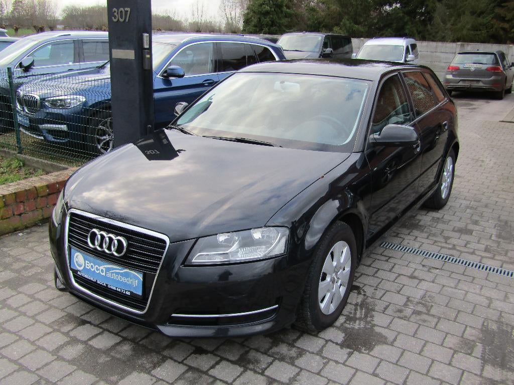 Audi A3 1.6 TDI, Auto's, Audi, Voorwielaandrijving, Euro 5, Zwart, 4 cilinders