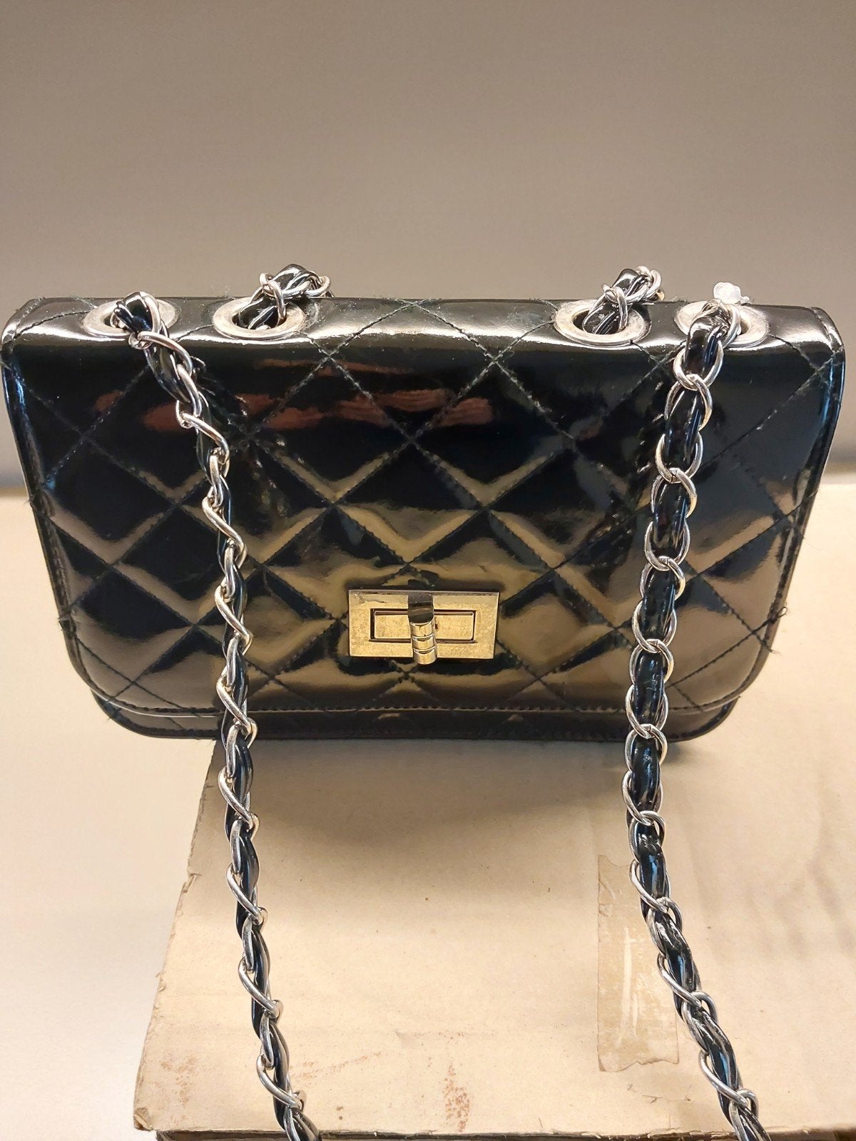 zwart soireetasje, Handtassen en Accessoires, Ophalen of Verzenden, Zwart