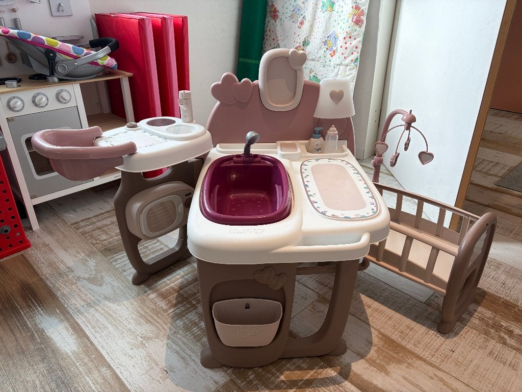 Smoby baby nurse poppenset, Kinderen en Baby's, Ophalen, Zo goed als nieuw, Kunststof, Speelkeuken
