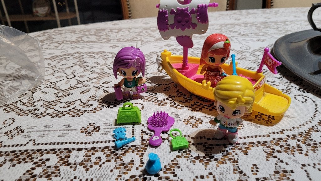 bateau et personnages Pinypon, Enlèvement ou Envoi, Utilisé