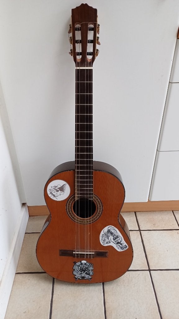Guitar Salvador Cortez cc15, Musique & Instruments, Enlèvement, Utilisé, Guitare classique ou espagnole
