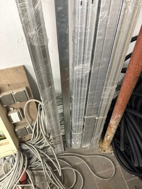 profiel track 3F, Doe-het-zelf en Bouw, Ophalen, Zo goed als nieuw, Aluminium