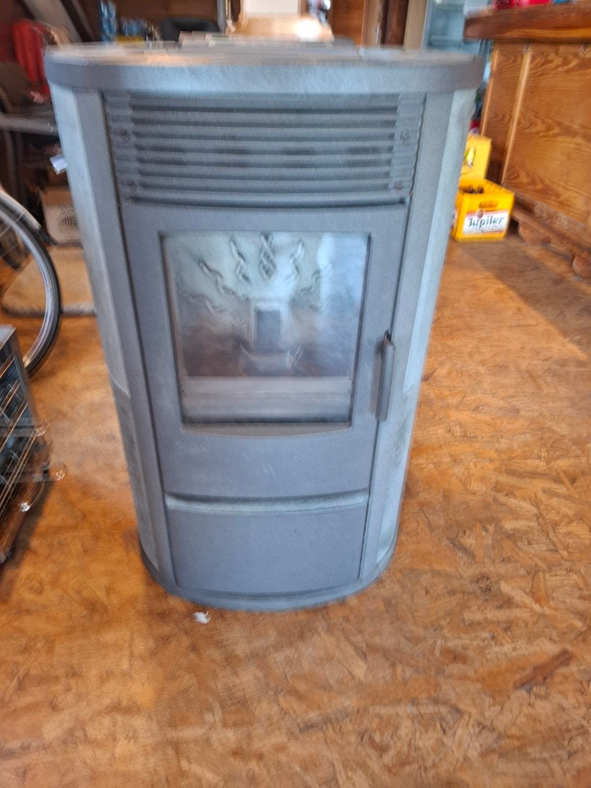 pelletkachel te koop, Ophalen of Verzenden, Gebruikt, Vrijstaand, Pelletkachel
