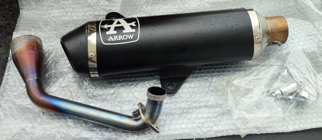VESPA uitlaat Arrow/Valbescherming/Spatbord, Ophalen, Gebruikt, Overige modellen