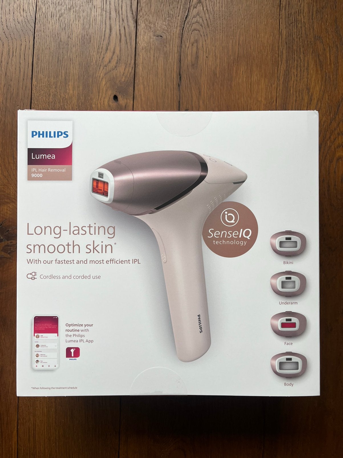 Philips Lumea IPL 9000 Series (SenseIQ) – Met 4 opzetstukken, Ophalen, Nieuw, Scheren en Epileren