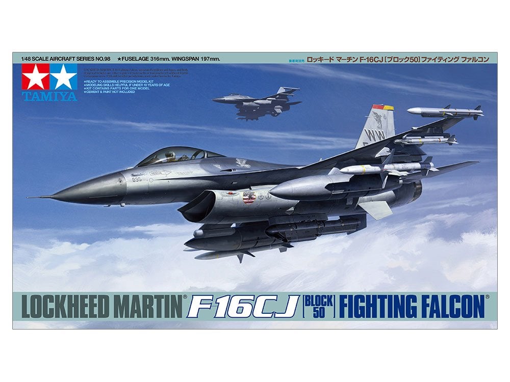 Tamiya 1/48 F-16 CJ, Enlèvement, Comme neuf