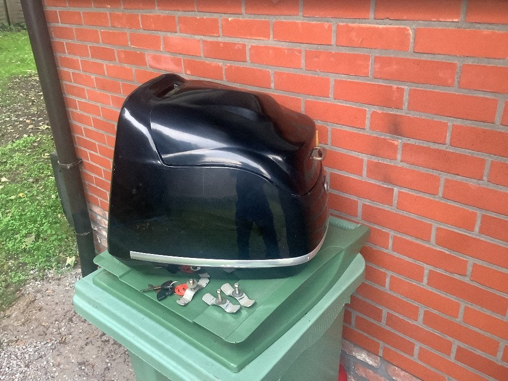 Koffertje voor retro scooter, Enlèvement, Utilisé, Autres marques