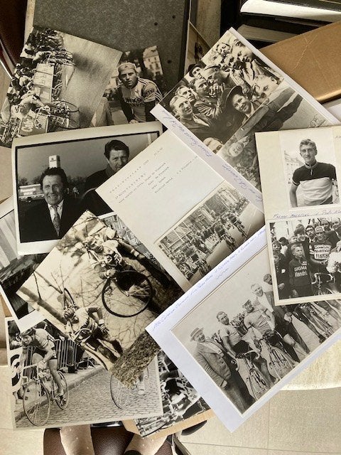 foto's wielrennen 1930- 2000, Ophalen of Verzenden, Foto