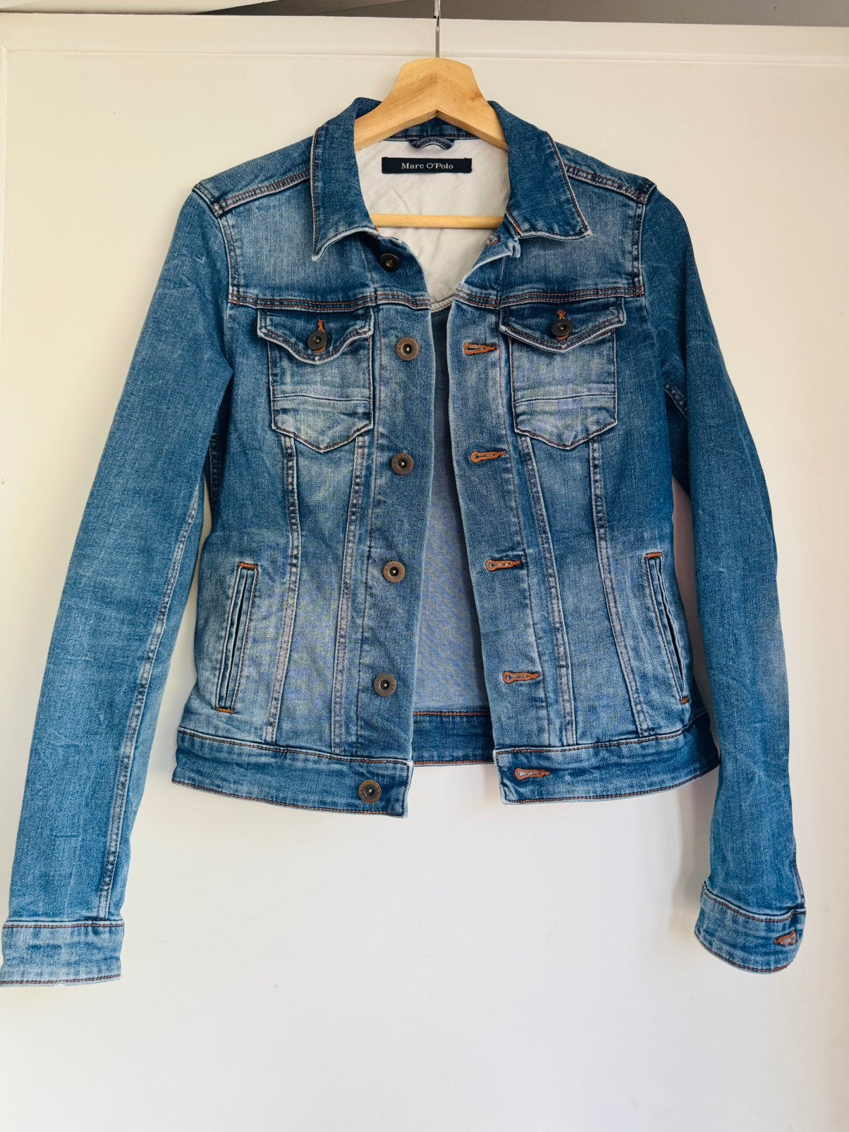 Zeer leuk jeans jasje van Marco Polo, Kleding | Dames, Jassen | Zomer, Ophalen of Verzenden, Zo goed als nieuw, Maat 34 (XS) of kleiner