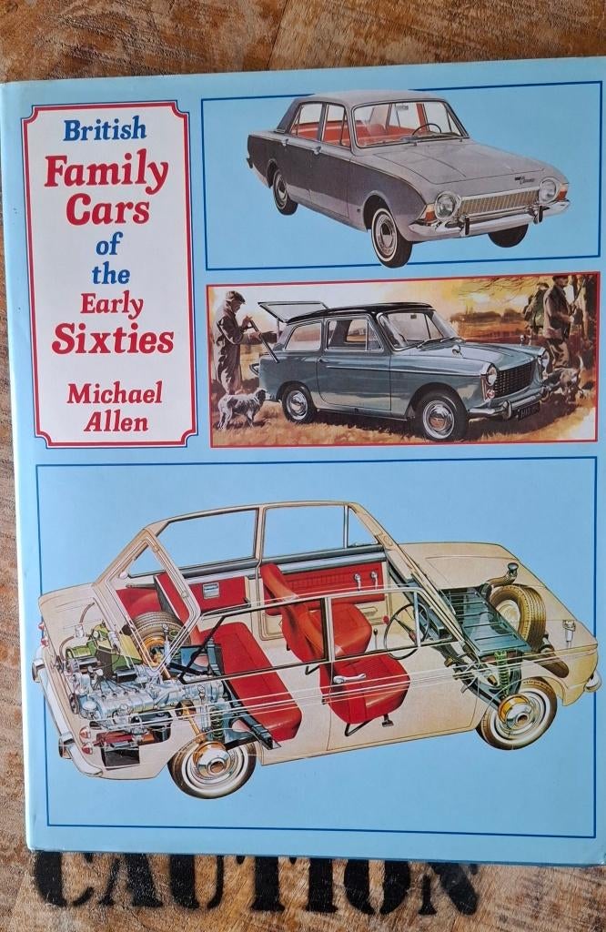 Livre BRITISH Family CARS of the SIXTIES BMC FORD Book (GB), Livres, Autos | Livres, Comme neuf, Général, Enlèvement
