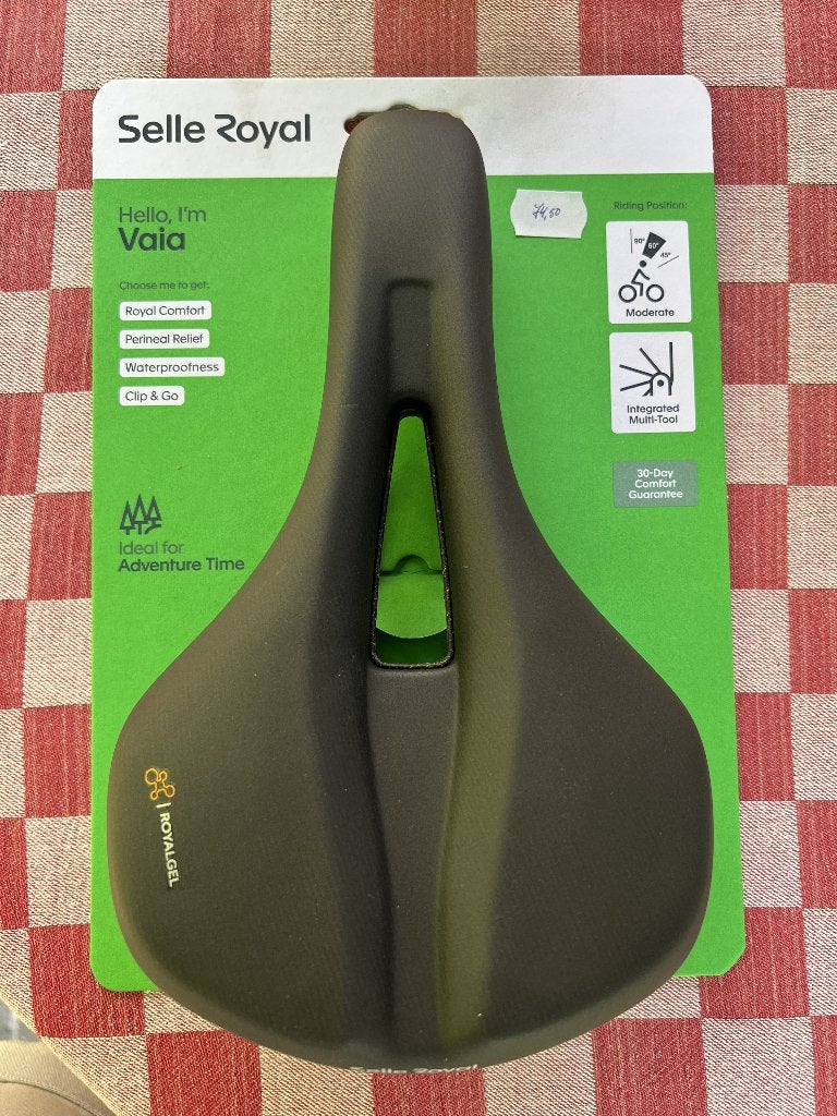 Selle Royal Vaia fietszadel, Fatbike, Ophalen of Verzenden, Zadel, Nieuw