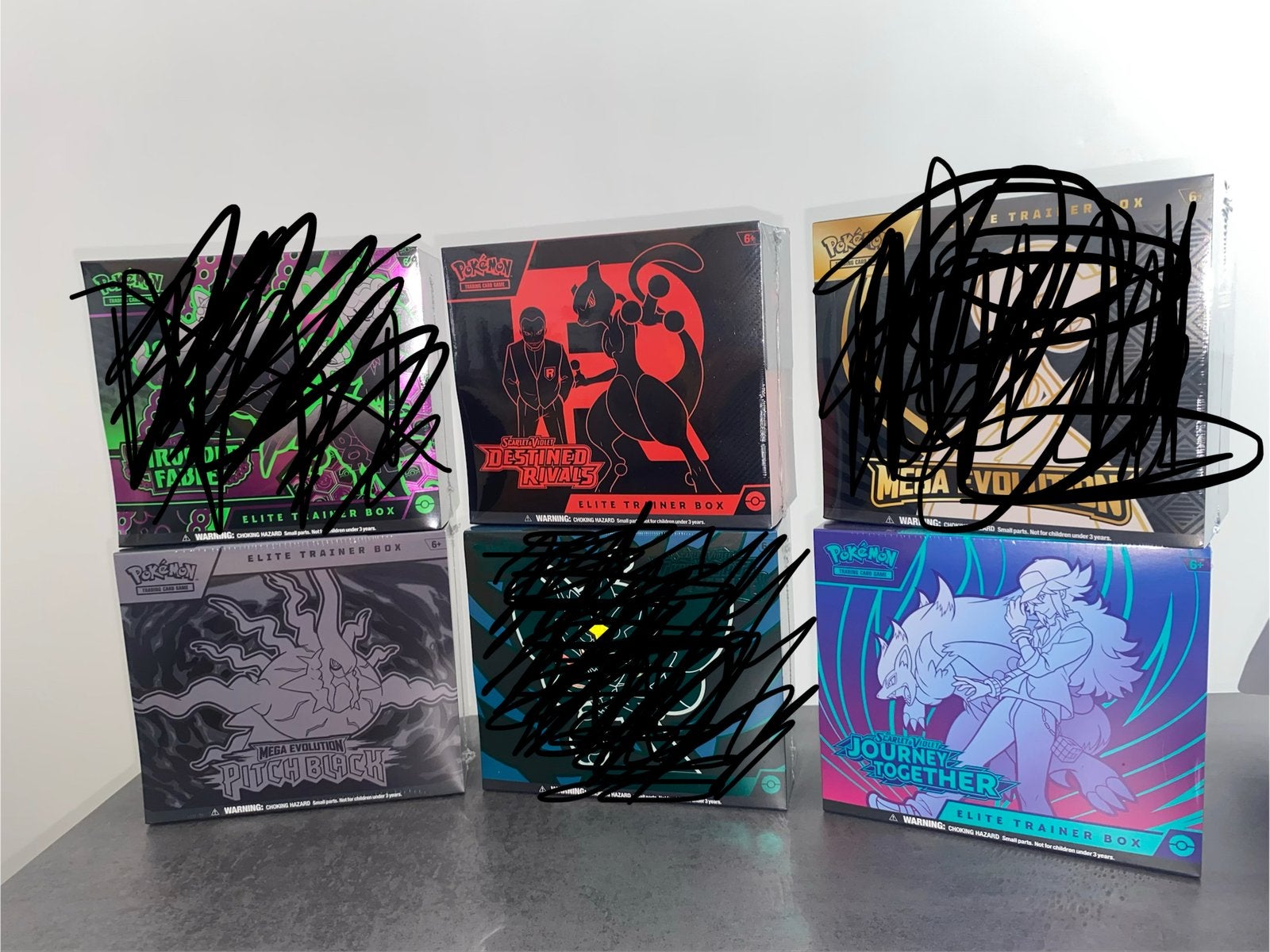 Elite trainer box lot, Ophalen of Verzenden, Zo goed als nieuw