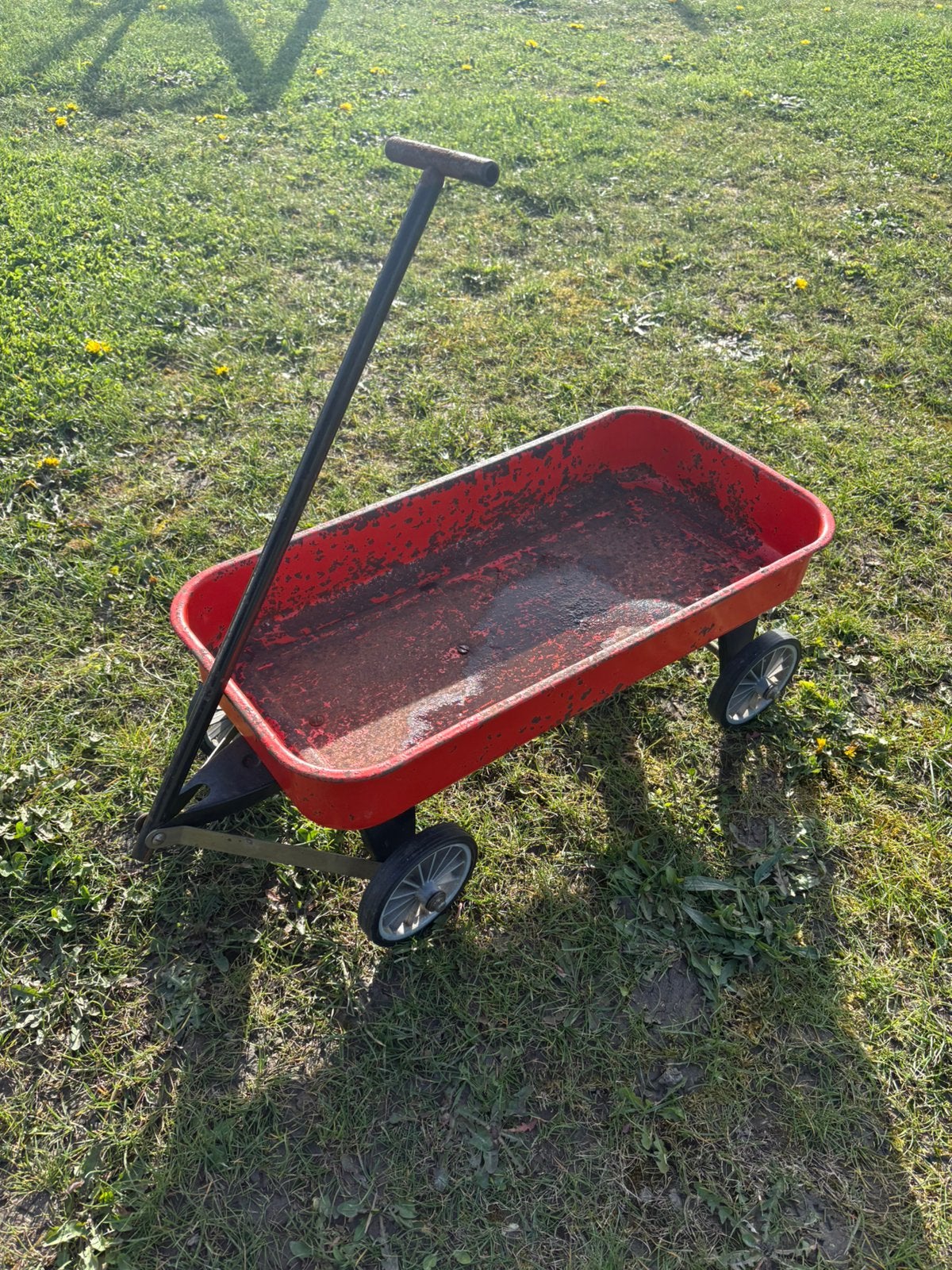 Petit chariot vintage, Enlèvement