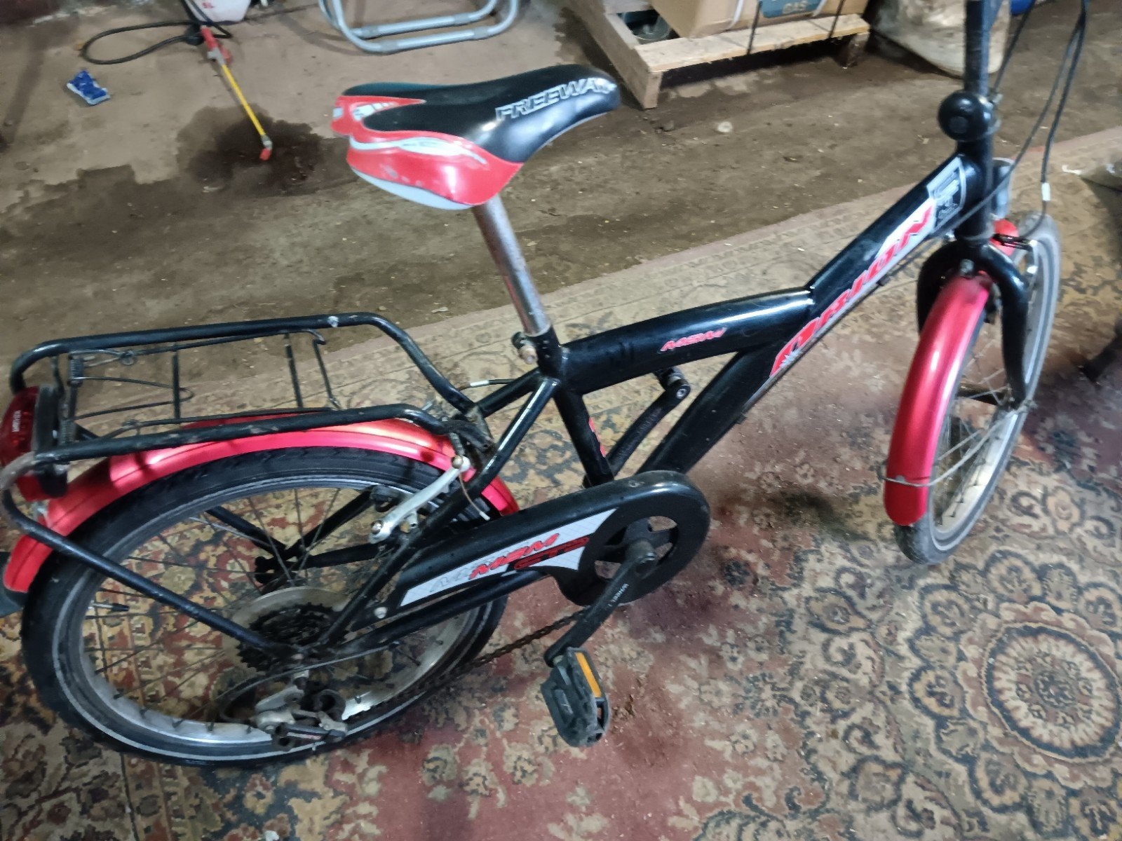 fiets BMC, Enlèvement