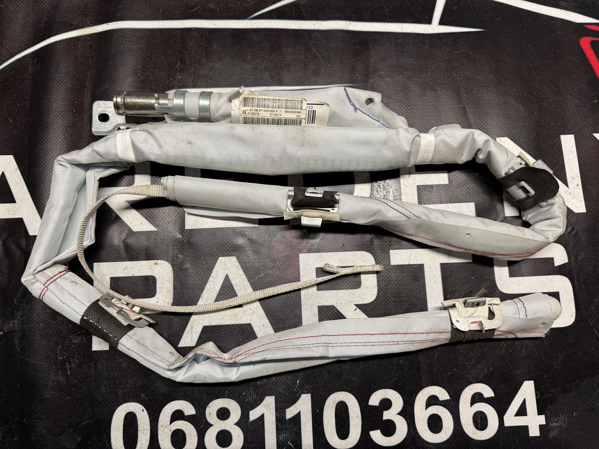 Peugeot 208 I 2008 I Dakairbag Hemelairbag Links 9804092380, -, Utilisé, -, Peugeot