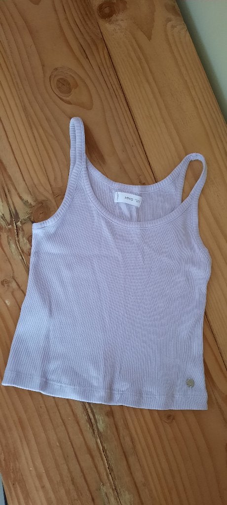 Mooi topje MNG maat XS, Kleding | Dames, Ophalen of Verzenden, Zo goed als nieuw, Zonder mouw, Maat 34 (XS) of kleiner