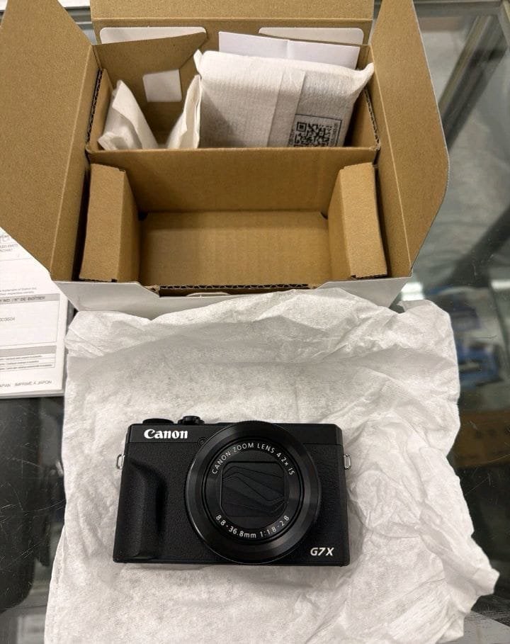 Canon PowerShot G7X Mark III, Ophalen of Verzenden, Nieuw