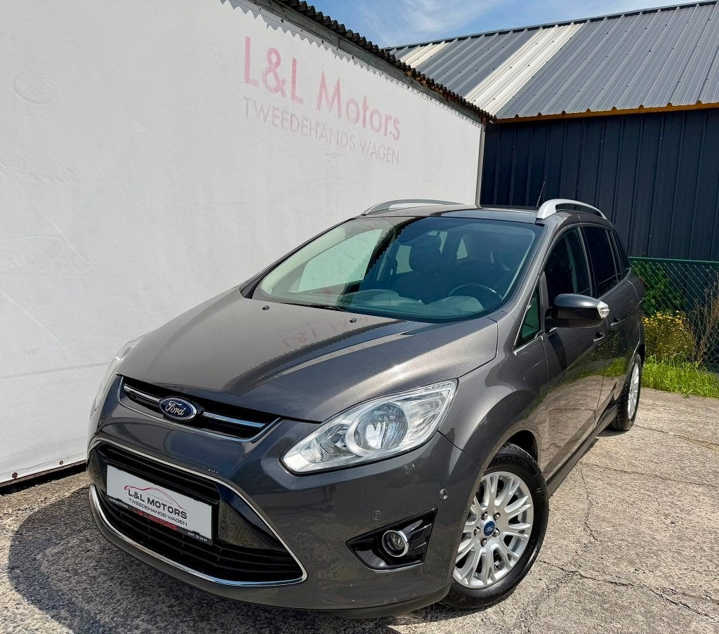 Ford Grand C-Max 1.0EcoBoost Titanium*HANDELAARSPRIJS*, Autos, Ford, Entreprise, Achat, Grand C-Max, Essence, Euro 5, MPV ou Monospace