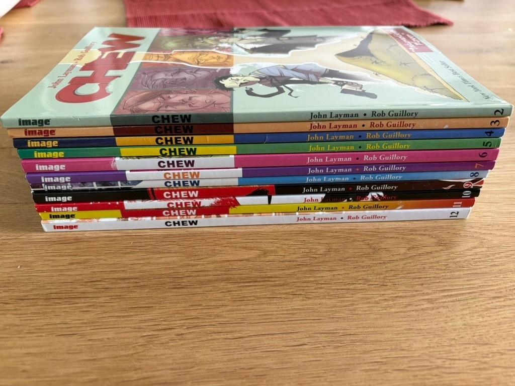 Volledige CHEW in het ENGELS - Image Comics, Boeken, Strips | Comics, Amerika, Complete serie of reeks, Ophalen of Verzenden, Zo goed als nieuw
