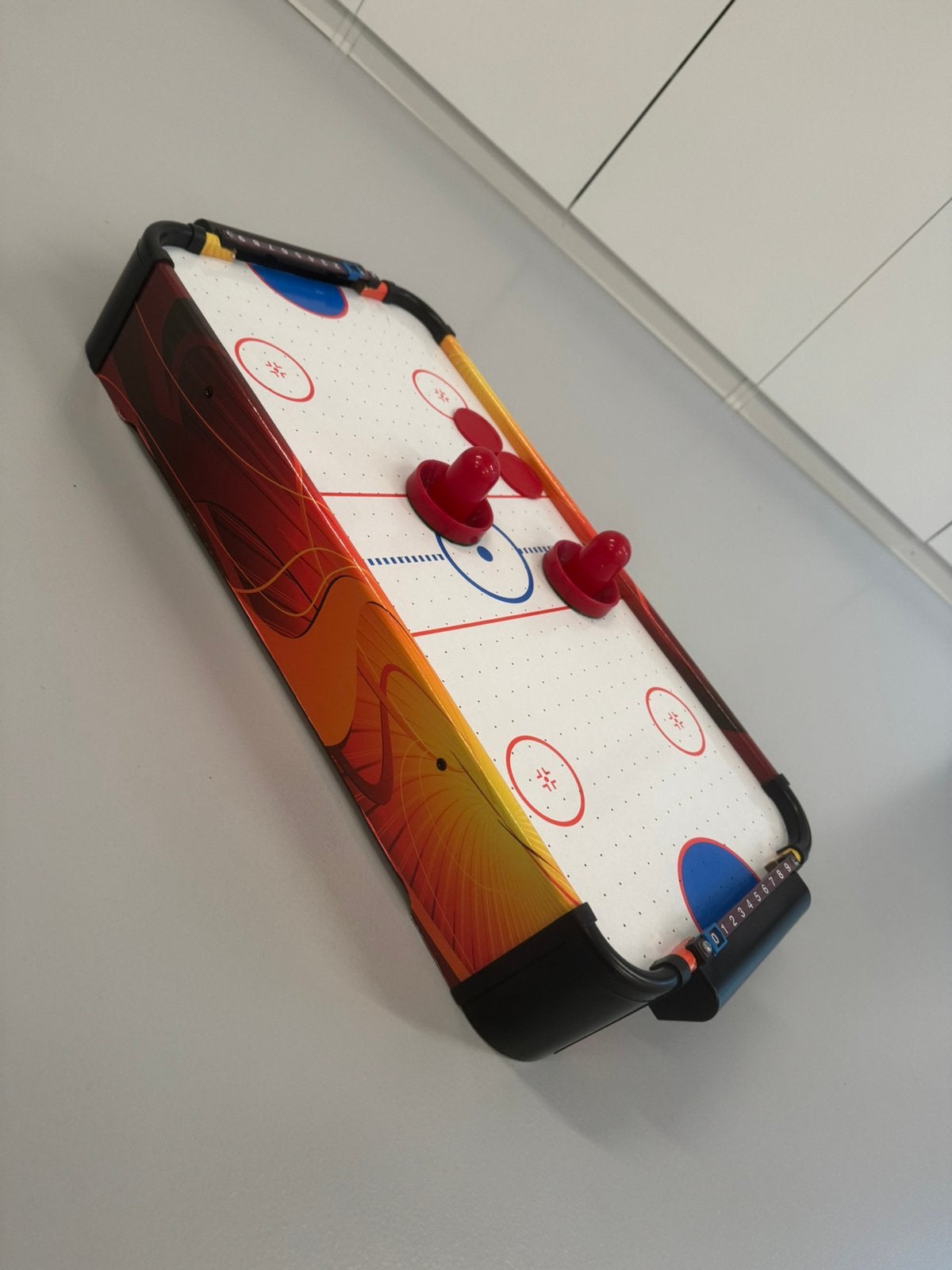 Airhockey, Enlèvement, Comme neuf