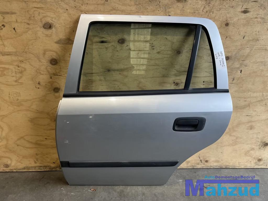OPEL ASTRA G HATCHBACK Zilver Z147 Links achter deur 1998-20, Auto-onderdelen, Carrosserie, Deur, Opel, Achter, Links, Gebruikt