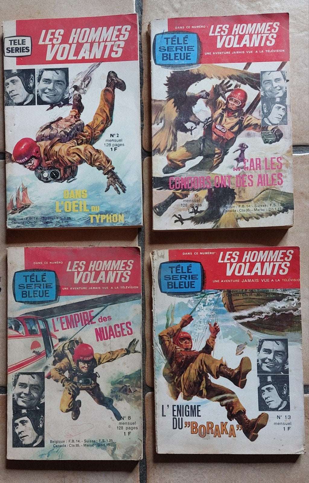 Plusieurs bd anciennes, petits formats, Livres, Enlèvement