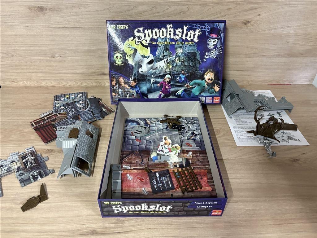 spookslot nieuwe editie - s4199, Hobby en Vrije tijd, Gezelschapsspellen | Bordspellen, Verzenden, Zo goed als nieuw