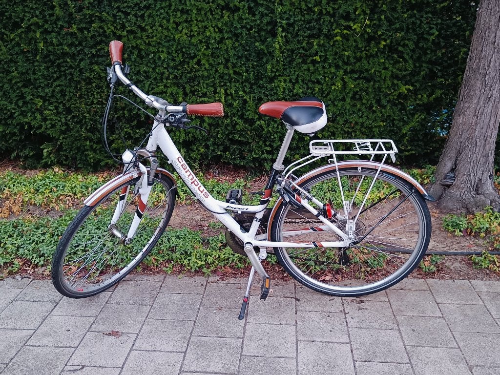 Fiets (ideaal als kotfiets), Vélos & Vélomoteurs, Autres marques, Vitesses, Frein sur jante, Moins de 47 cm