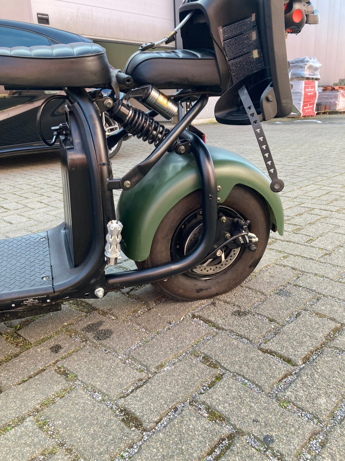 Ecruiser X1 60V 2x20Ah batterij 2050 km kinderzitje+factuur, Ophalen, Elektrisch, Klasse B (45 km/u), Zo goed als nieuw