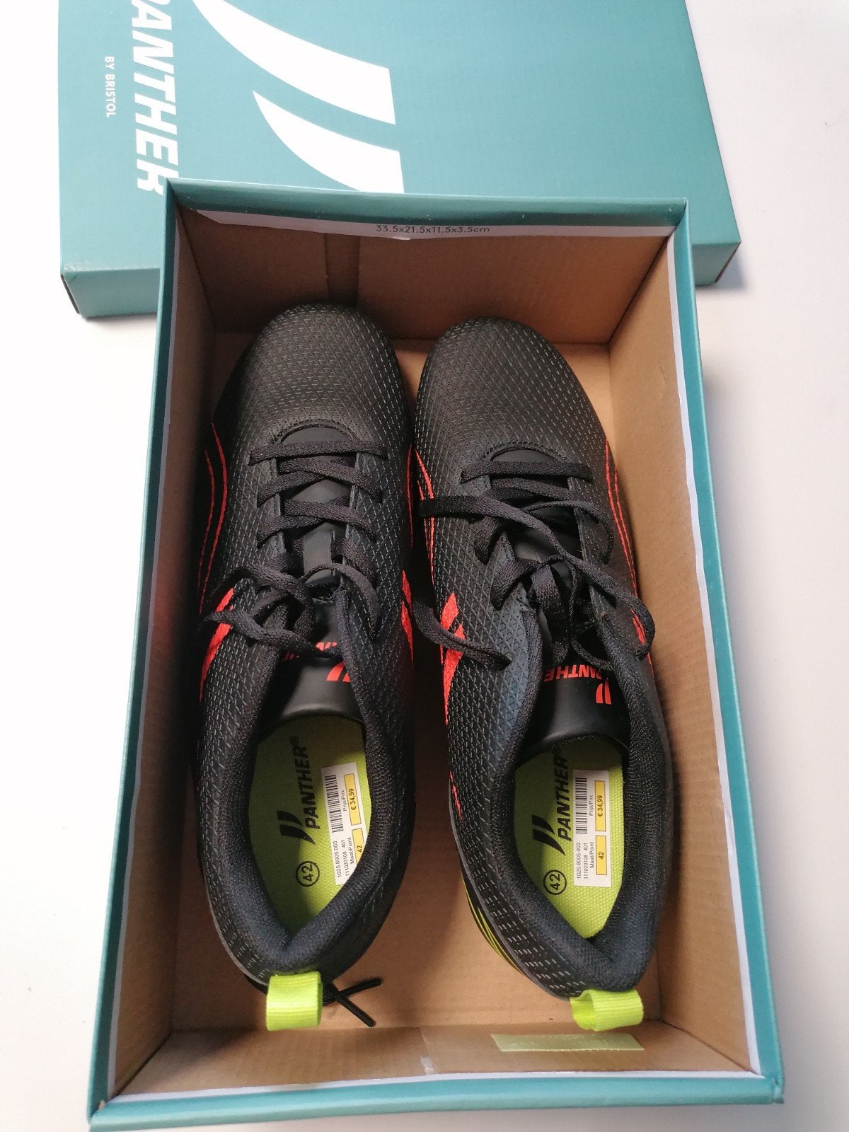 voetbalschoenen Panther maat 42, Sport en Fitness, Voetbal, Ophalen of Verzenden, Nieuw, Schoenen