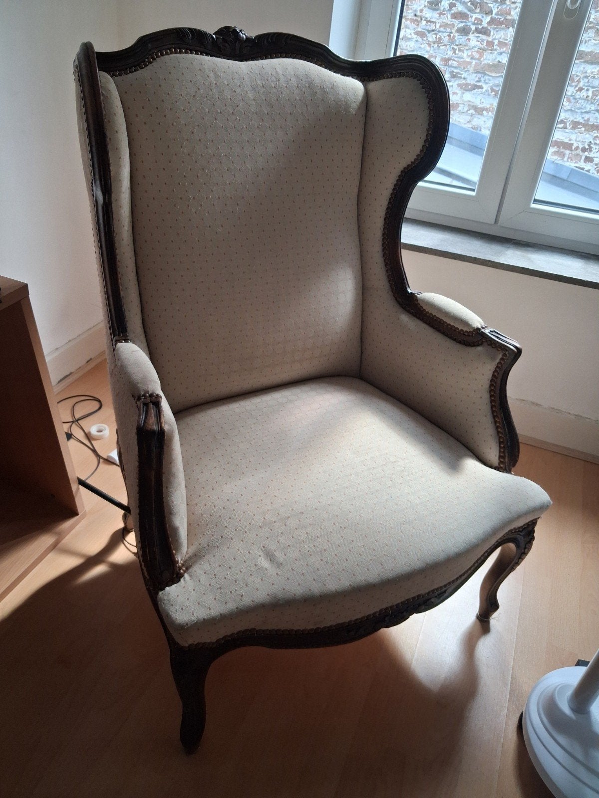 Fauteuil tissus bon etat