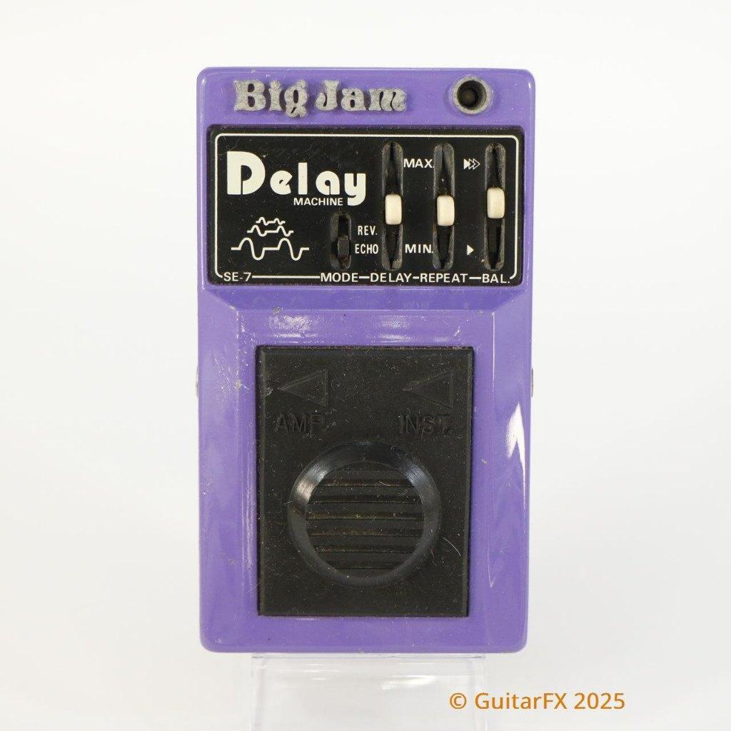 Multivox Big Jam SE-7 Delay Machine Analog Delay with MN3011, Musique & Instruments, Effets, Enlèvement ou Envoi, Utilisé, Chorus