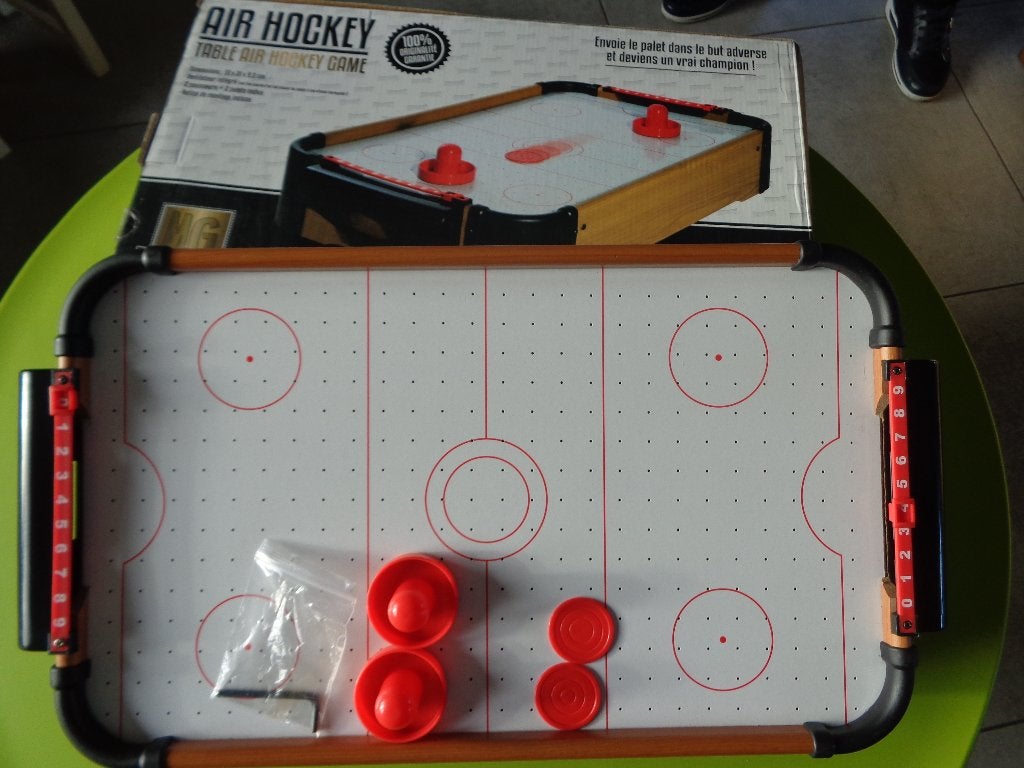 AIR HOCKEY MINI - Table de jeux - Mister Gadget, Enlèvement ou Envoi, Comme neuf