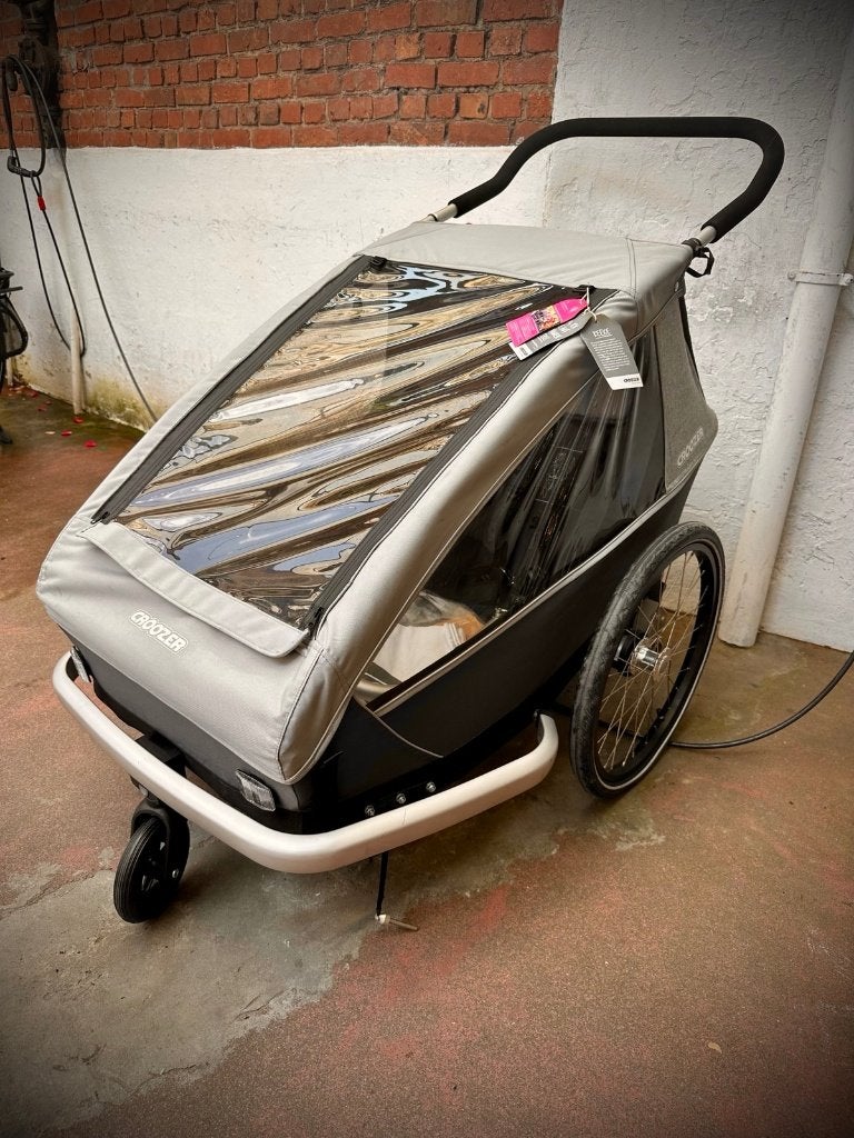 BIKE TRAILER CROOZER KEEKE 2 KIDS NEW, Vélos & Vélomoteurs, Accessoires vélo | Remorques, Neuf, Croozer, Enlèvement, Suspension